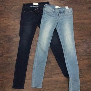 2 Skinny Jeans -Abercrombie Kids- Size 16